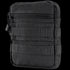 The Condor G.P. Pouch is a black tactical pouch with multiple zippered compartments and front webbing straps—perfect for EDC or organizing gear at the range.